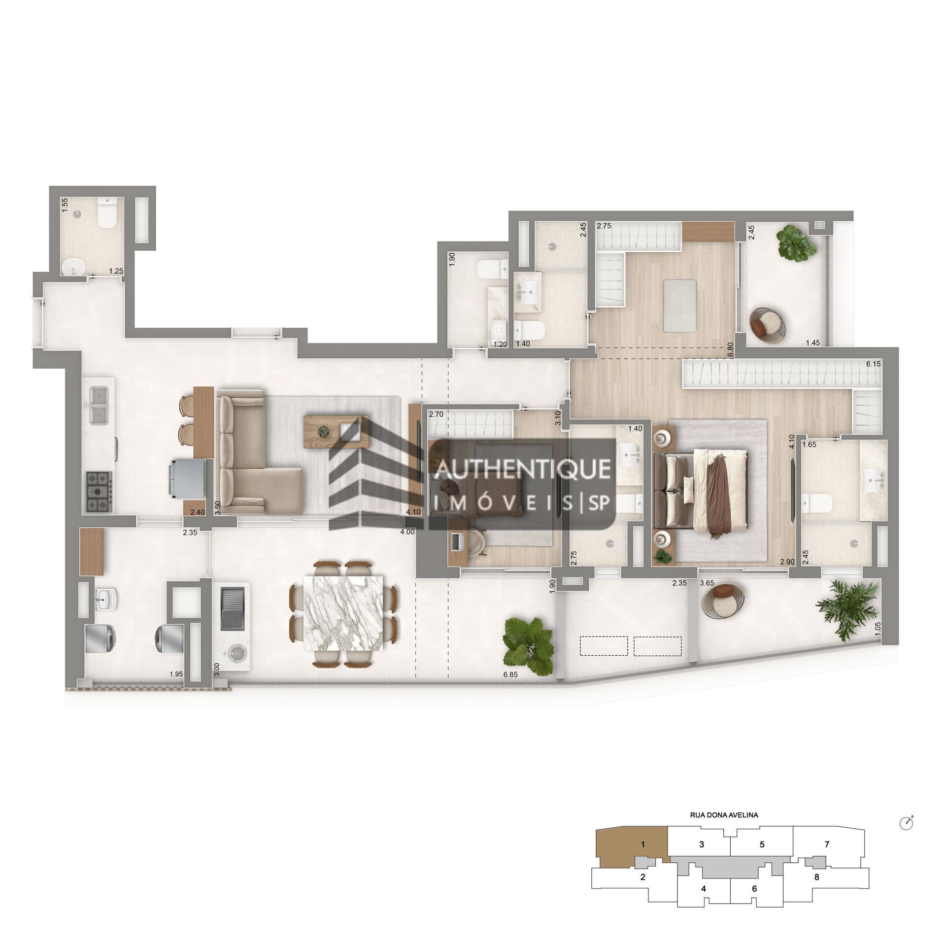 Cobertura, 3 quartos, 264 m² - Foto 14