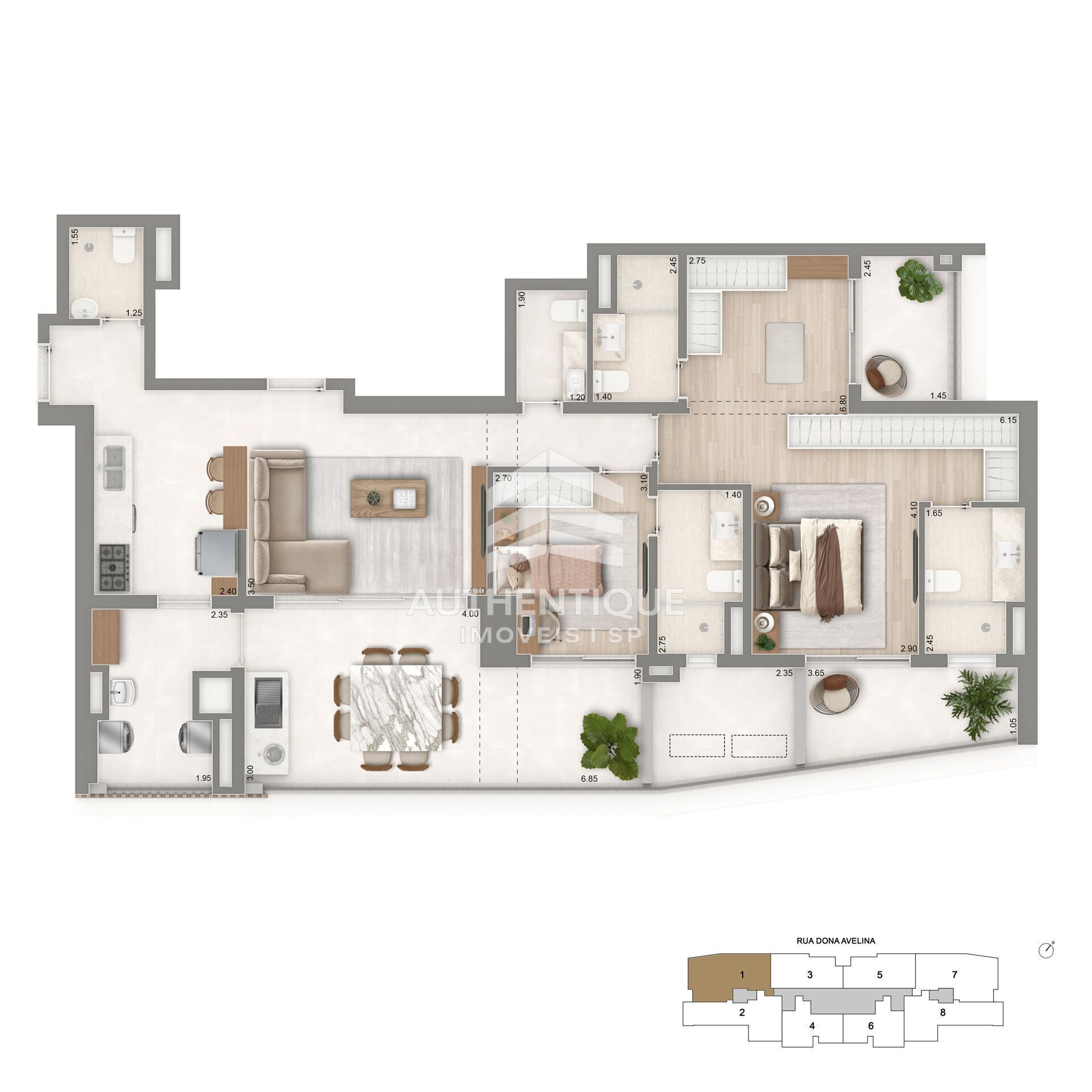 Cobertura, 3 quartos, 264 m² - Foto 14