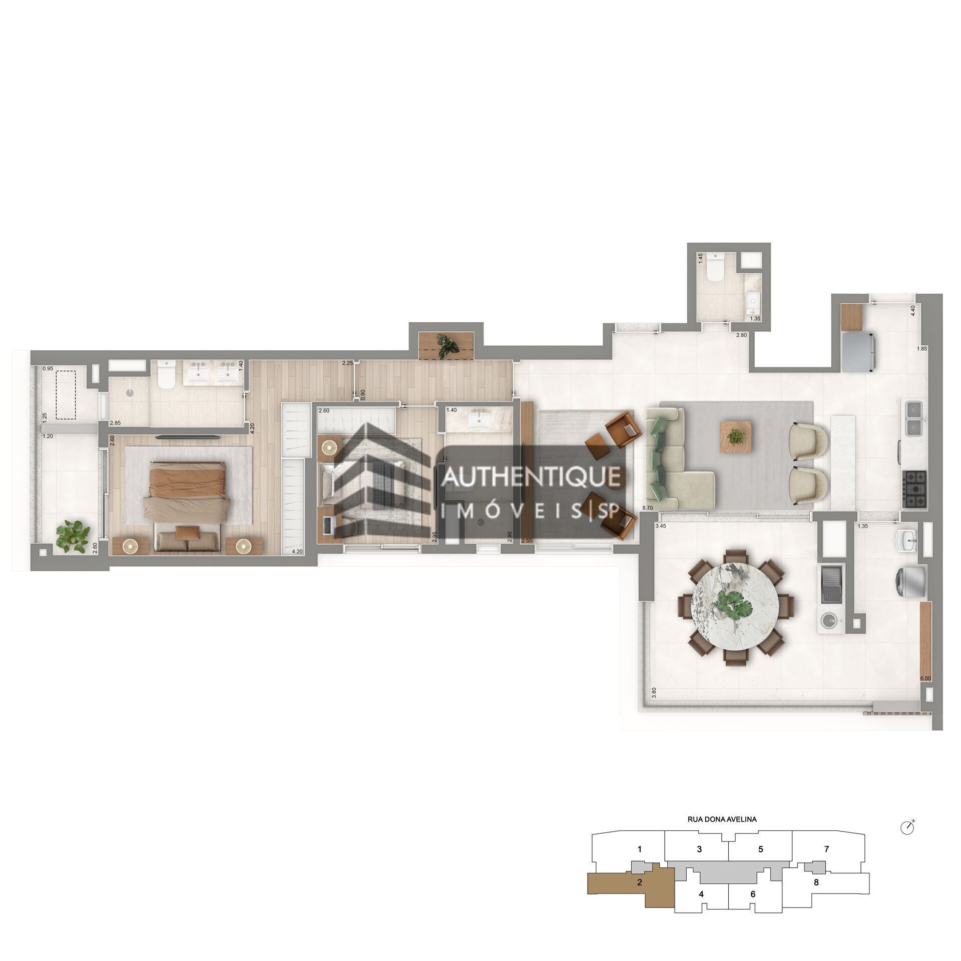 Cobertura, 3 quartos, 264 m² - Foto 16