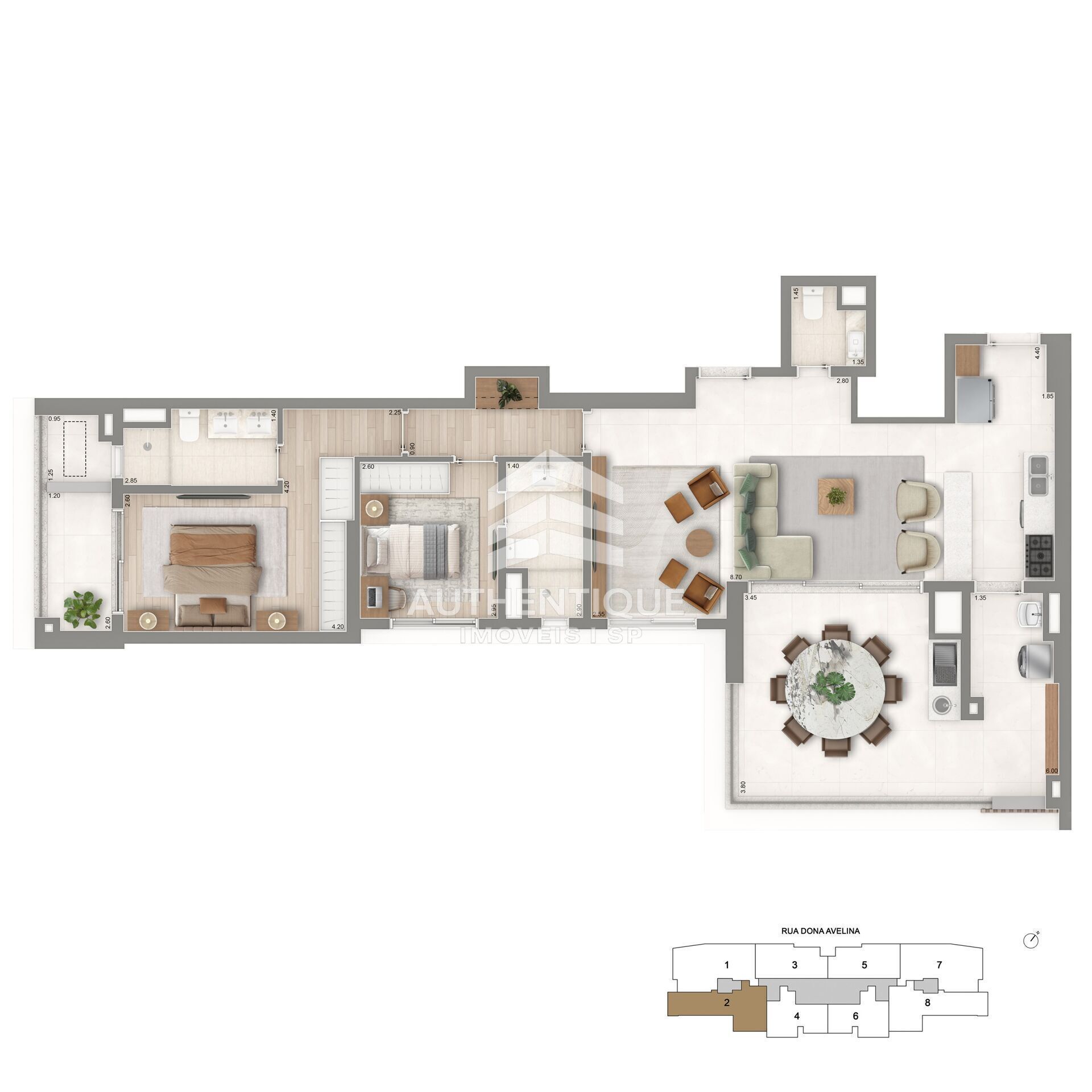Cobertura, 3 quartos, 264 m² - Foto 16