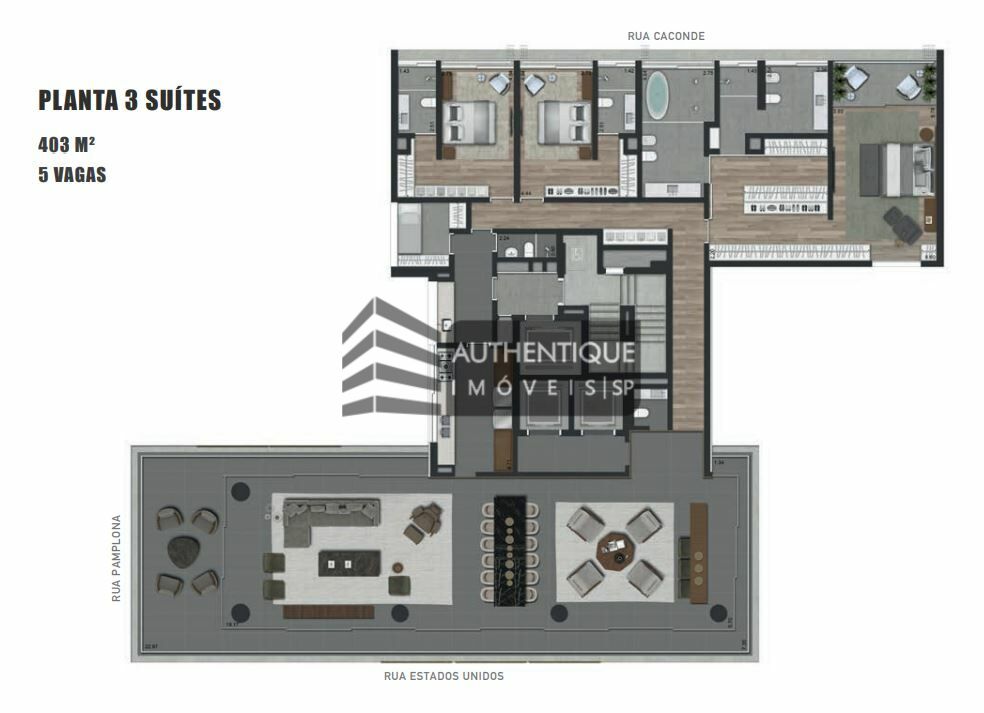 Apartamento à venda com 4 quartos, 403m² - Foto 15