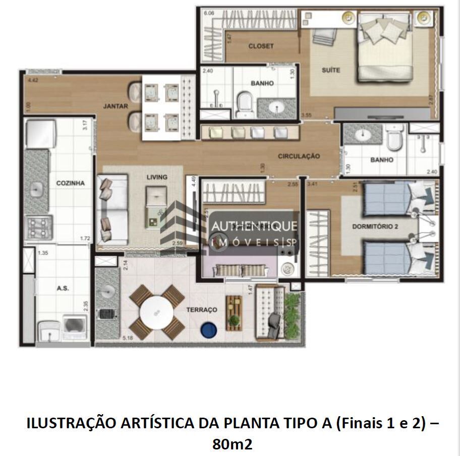 Apartamento à venda com 2 quartos, 60m² - Foto 46