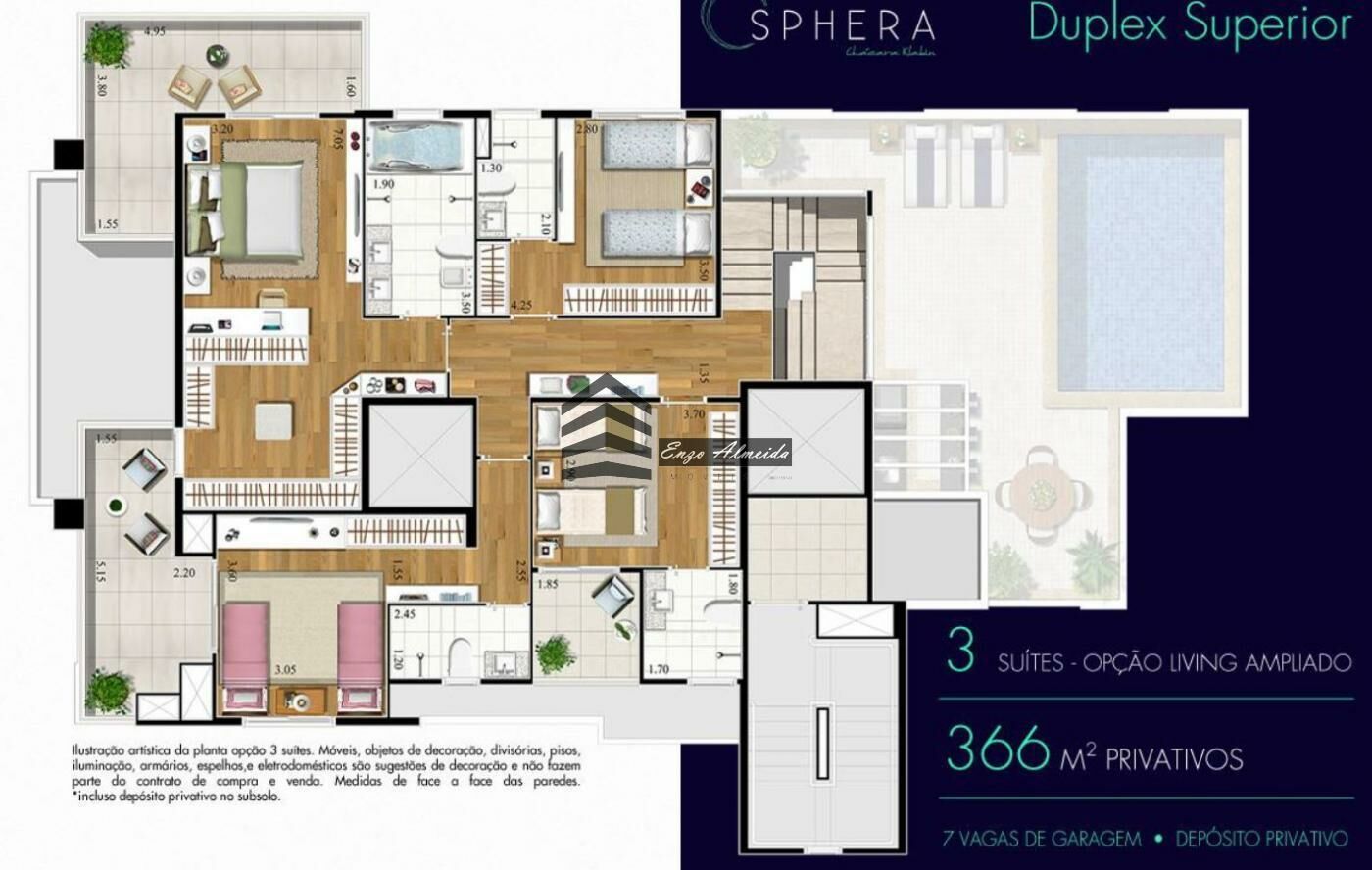 Apartamento à venda com 4 quartos, 366m² - Foto 25