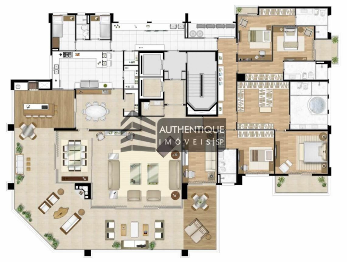 Apartamento à venda com 4 quartos, 497m² - Foto 28