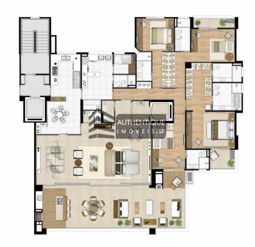 Apartamento à venda com 4 quartos, 497m² - Foto 31