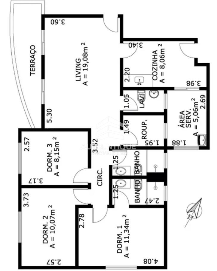Apartamento, 3 quartos, 94 m² - Foto 7