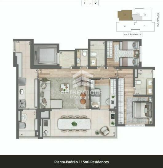 Apartamento, 3 quartos, 135 m² - Foto 14