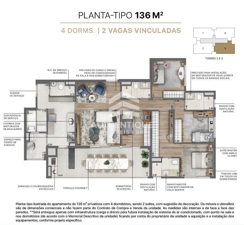 Apartamento, 3 quartos, 113 m² - Foto 36