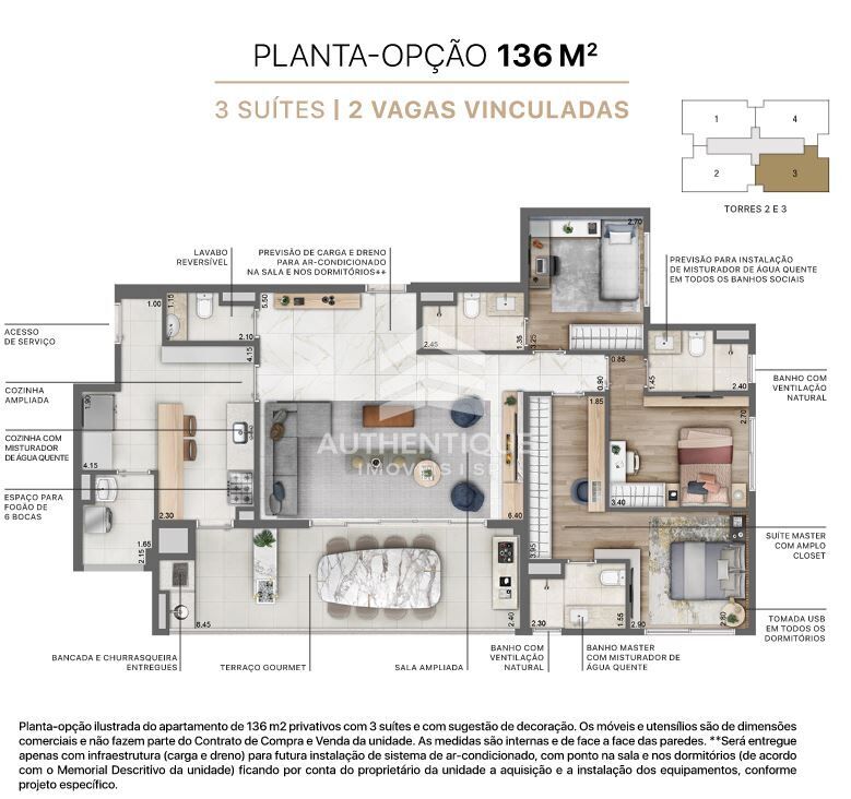 Apartamento, 3 quartos, 113 m² - Foto 34