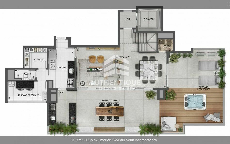 Apartamento, 2 quartos, 121 m² - Foto 36