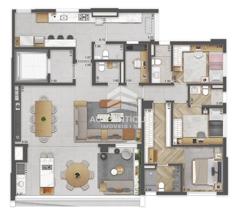 Apartamento, 4 quartos, 165 m² - Foto 24