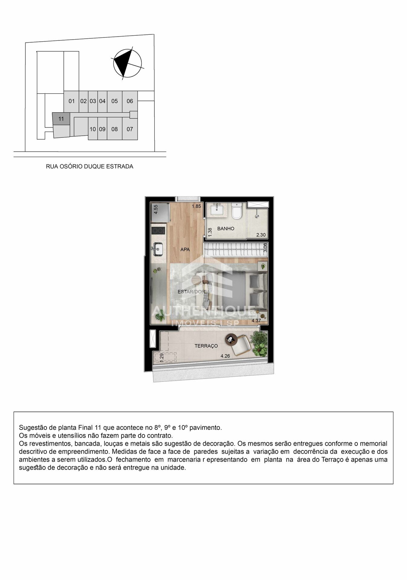 Apartamento, 1 quarto, 28 m² - Foto 36