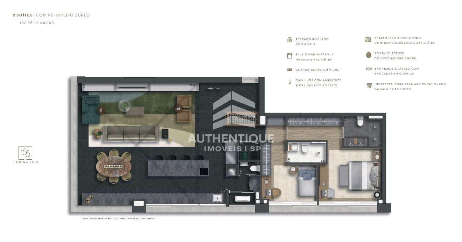 Apartamento, 3 quartos, 134 m² - Foto 15