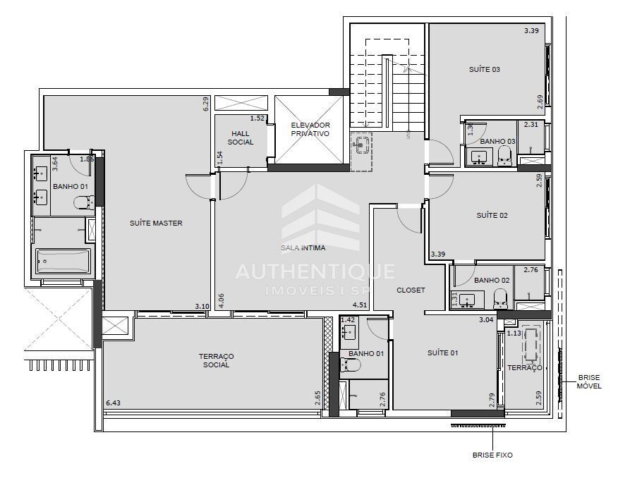 Cobertura, 3 quartos, 339 m² - Foto 57