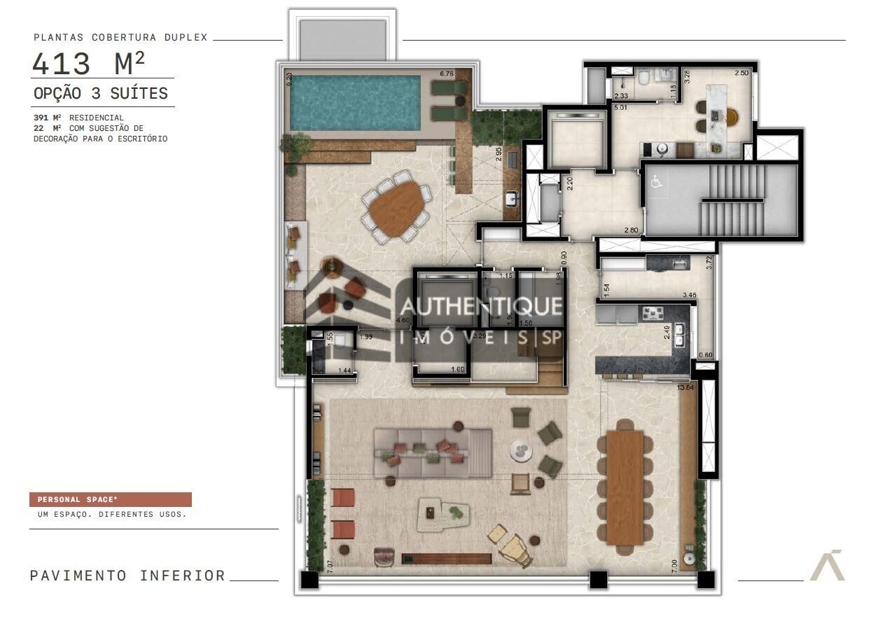 Apartamento à venda com 4 quartos, 237m² - Foto 24