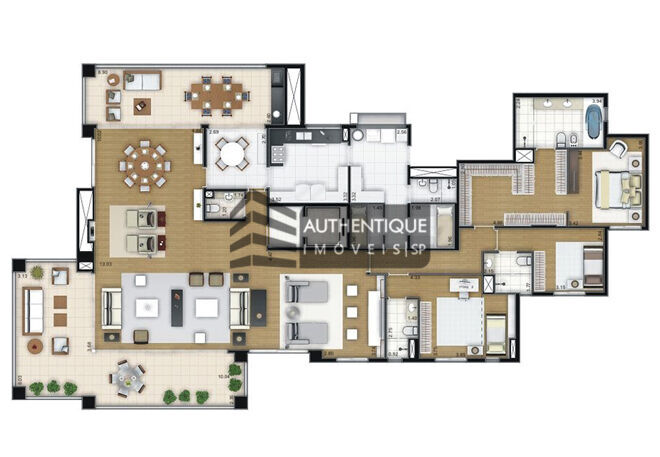 Apartamento à venda com 4 quartos, 310m² - Foto 11