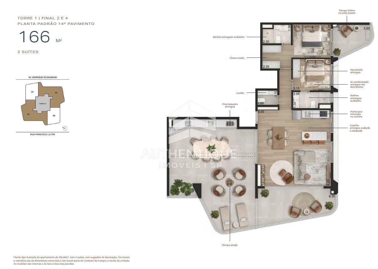 Apartamento, 2 quartos, 104 m² - Foto 23