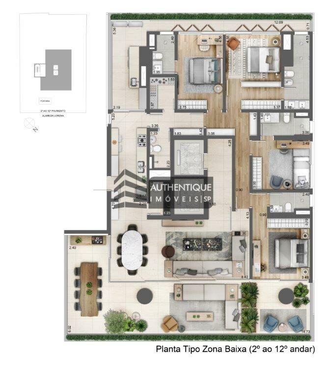 Apartamento à venda com 4 quartos, 585m² - Foto 17