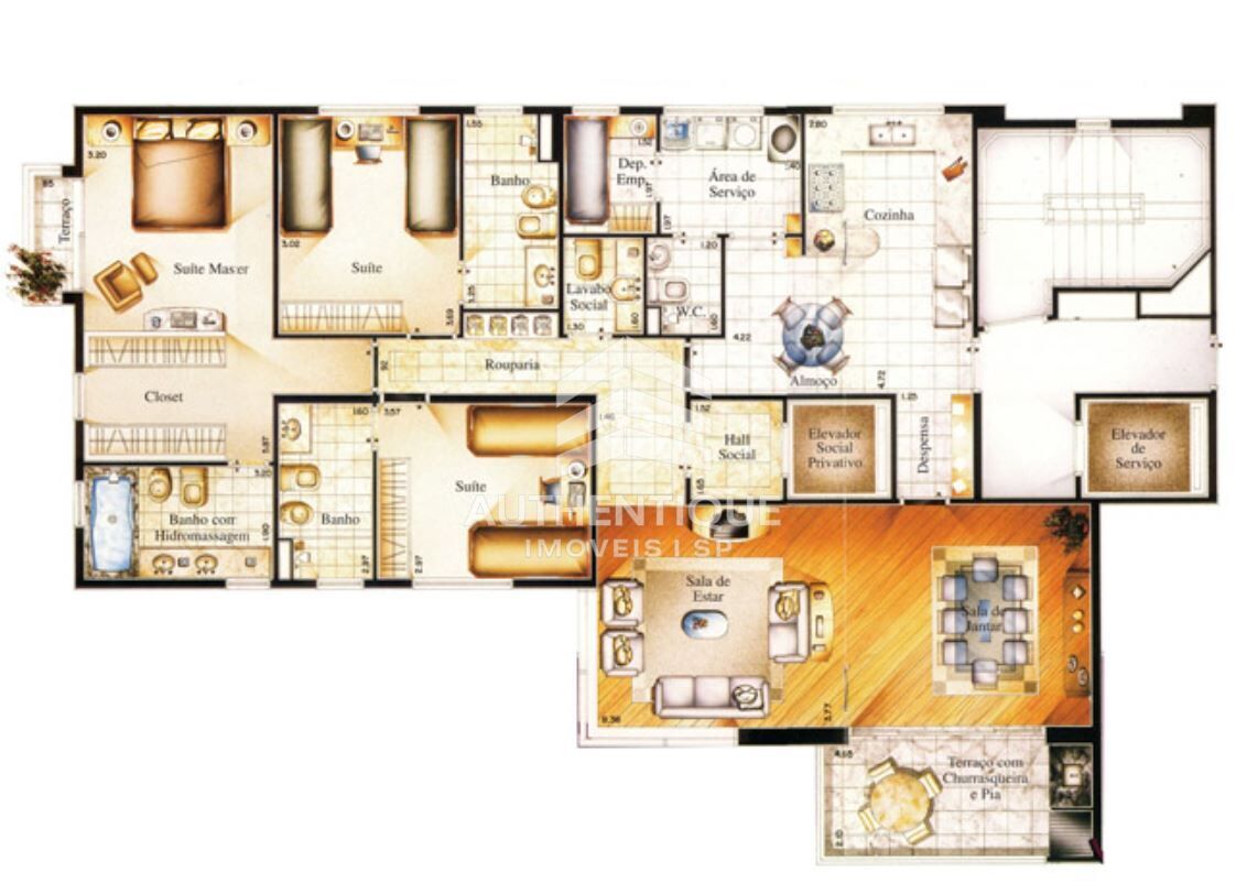 Apartamento, 3 quartos, 155 m² - Foto 26