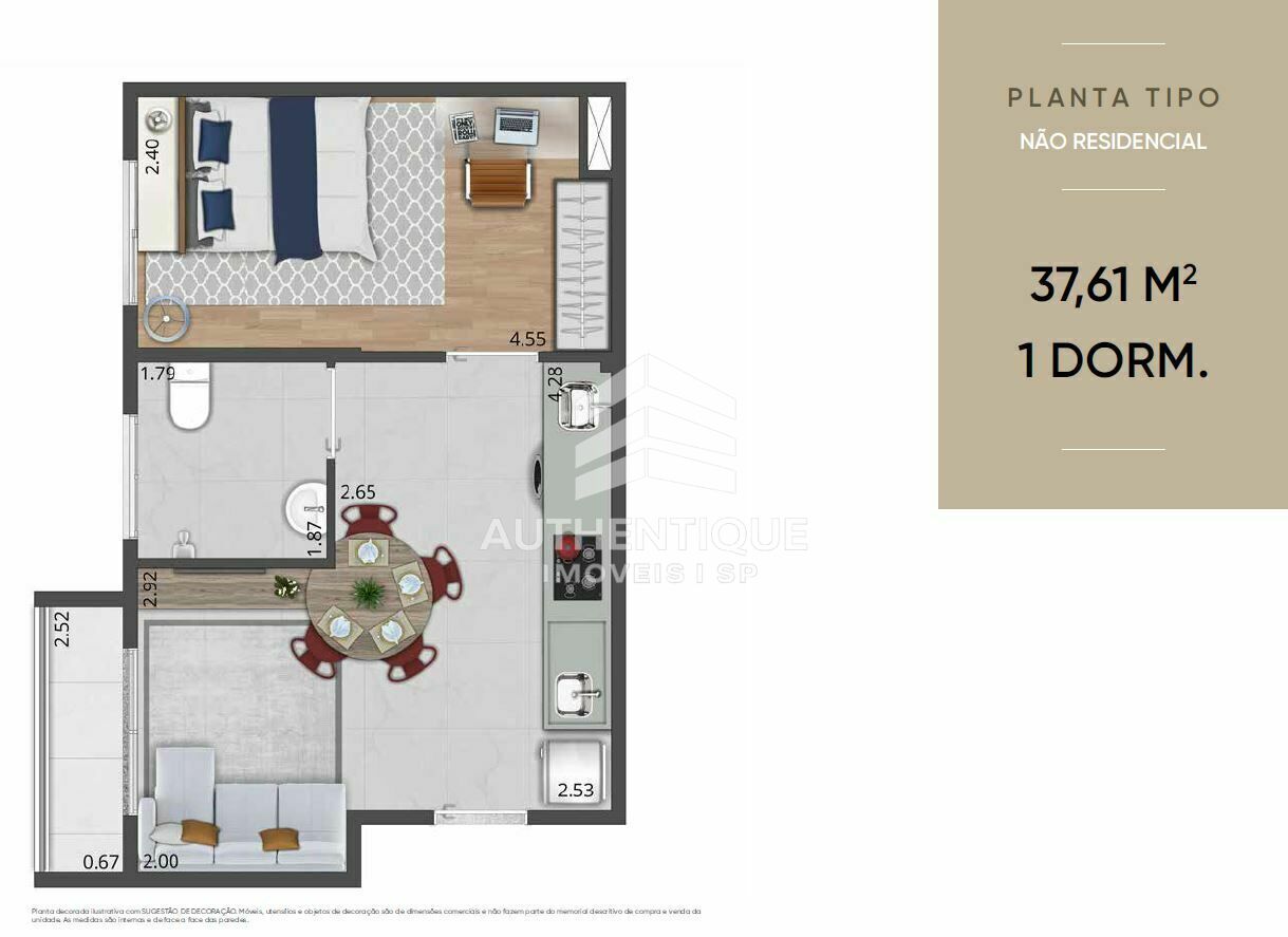 Apartamento, 1 quarto, 27 m² - Foto 30