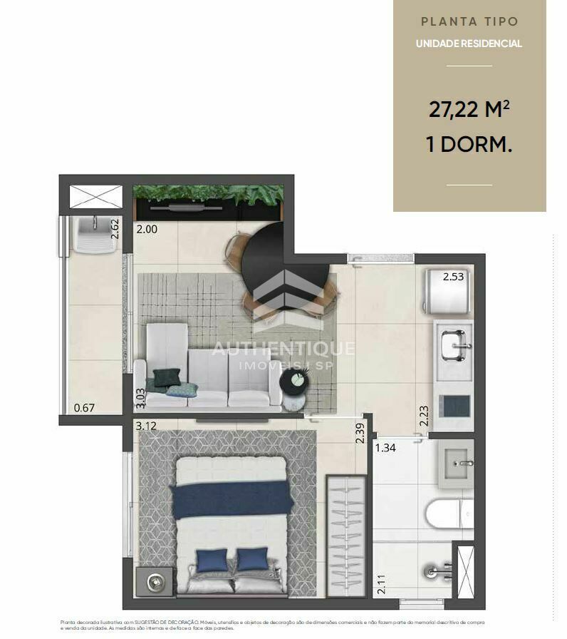 Apartamento, 1 quarto, 27 m² - Foto 25
