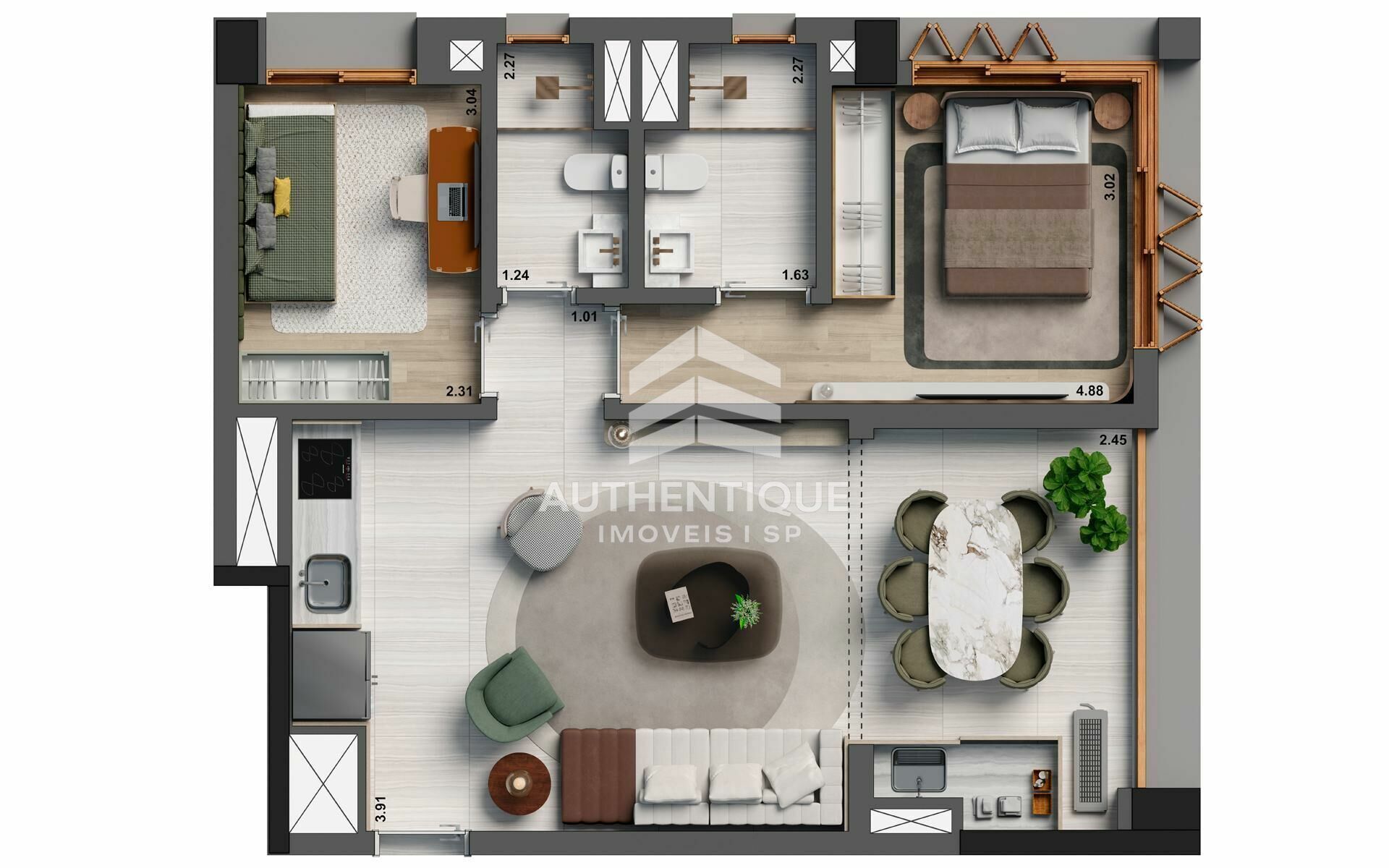 Apartamento, 3 quartos, 91 m² - Foto 24