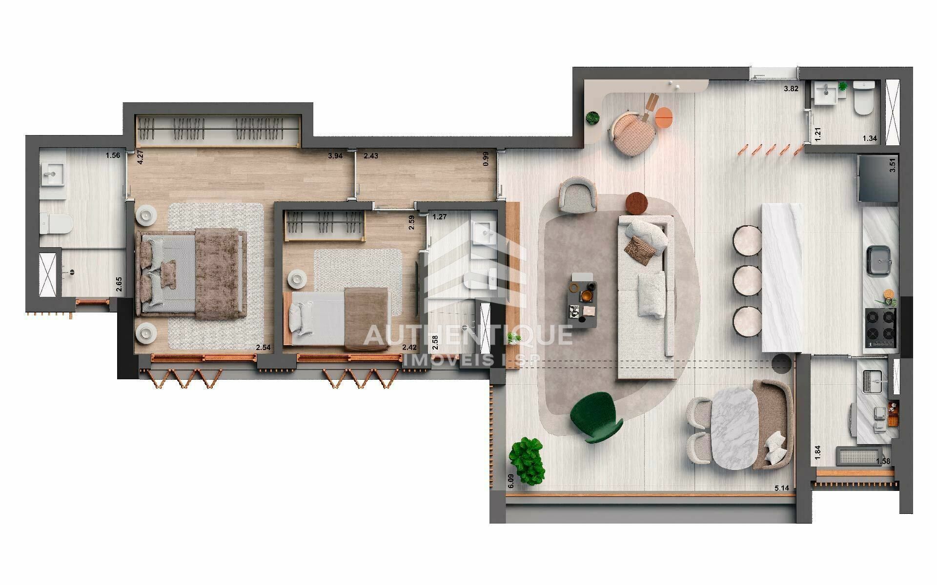 Apartamento, 3 quartos, 91 m² - Foto 25