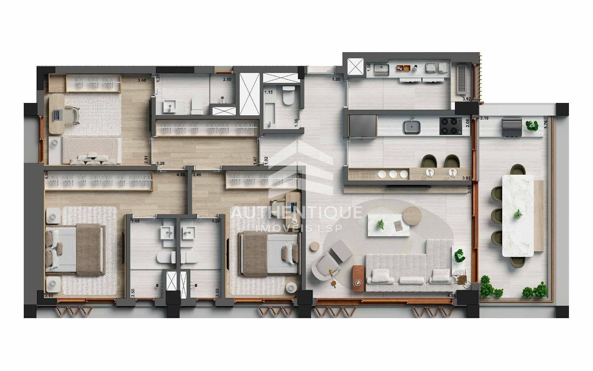 Apartamento, 3 quartos, 91 m² - Foto 28