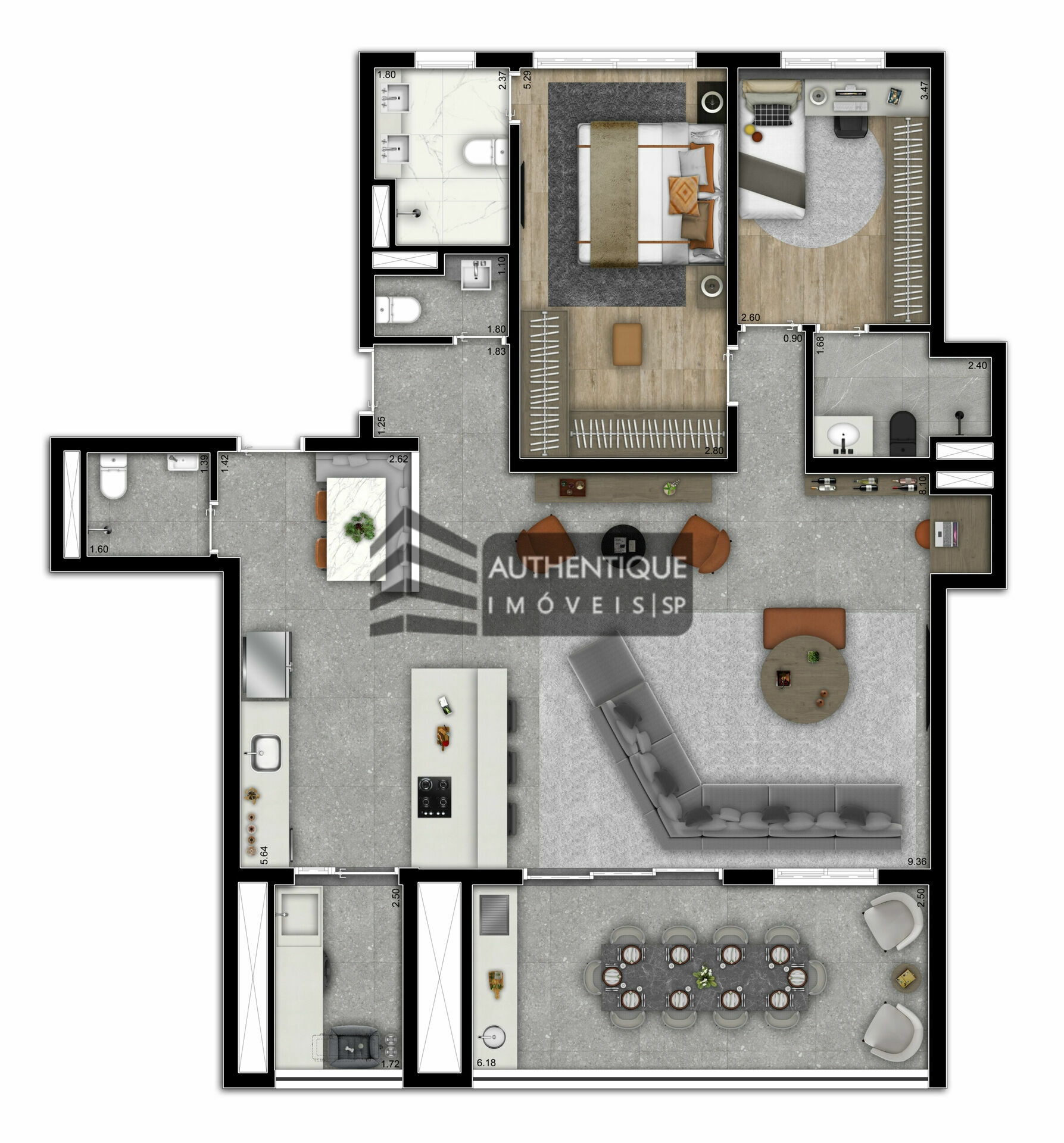 Apartamento à venda com 2 quartos, 93m² - Foto 31