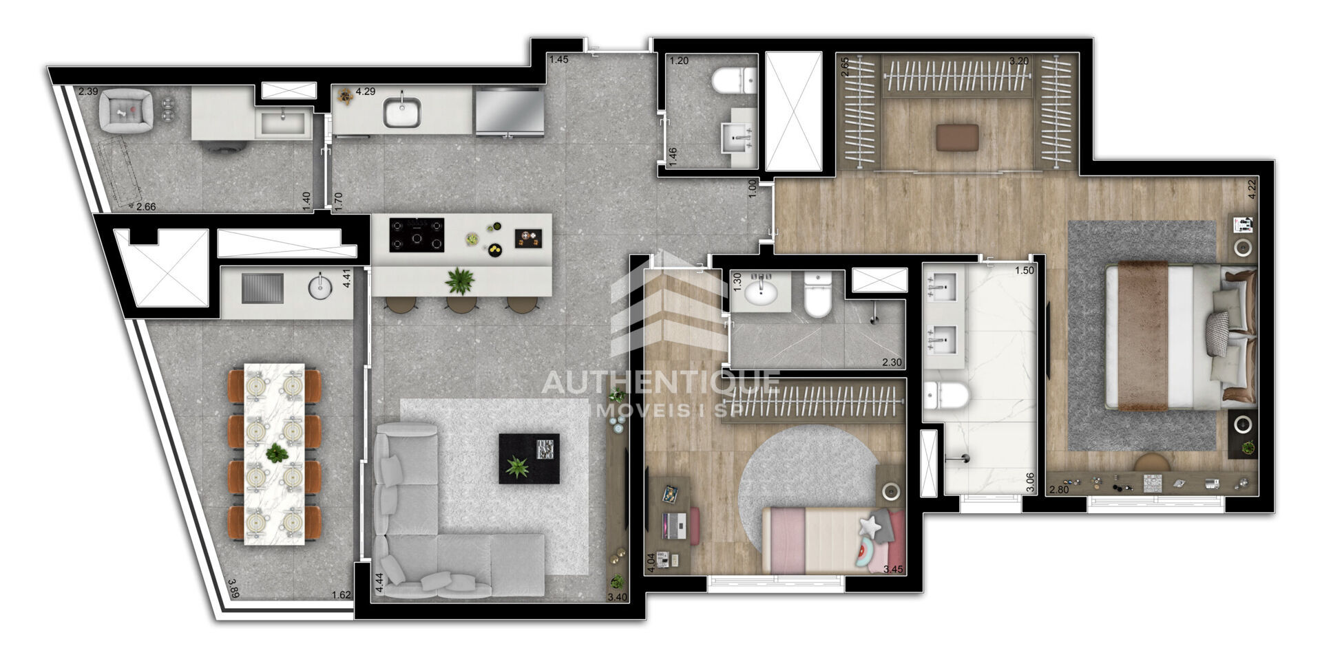 Apartamento, 2 quartos, 98 m² - Foto 15