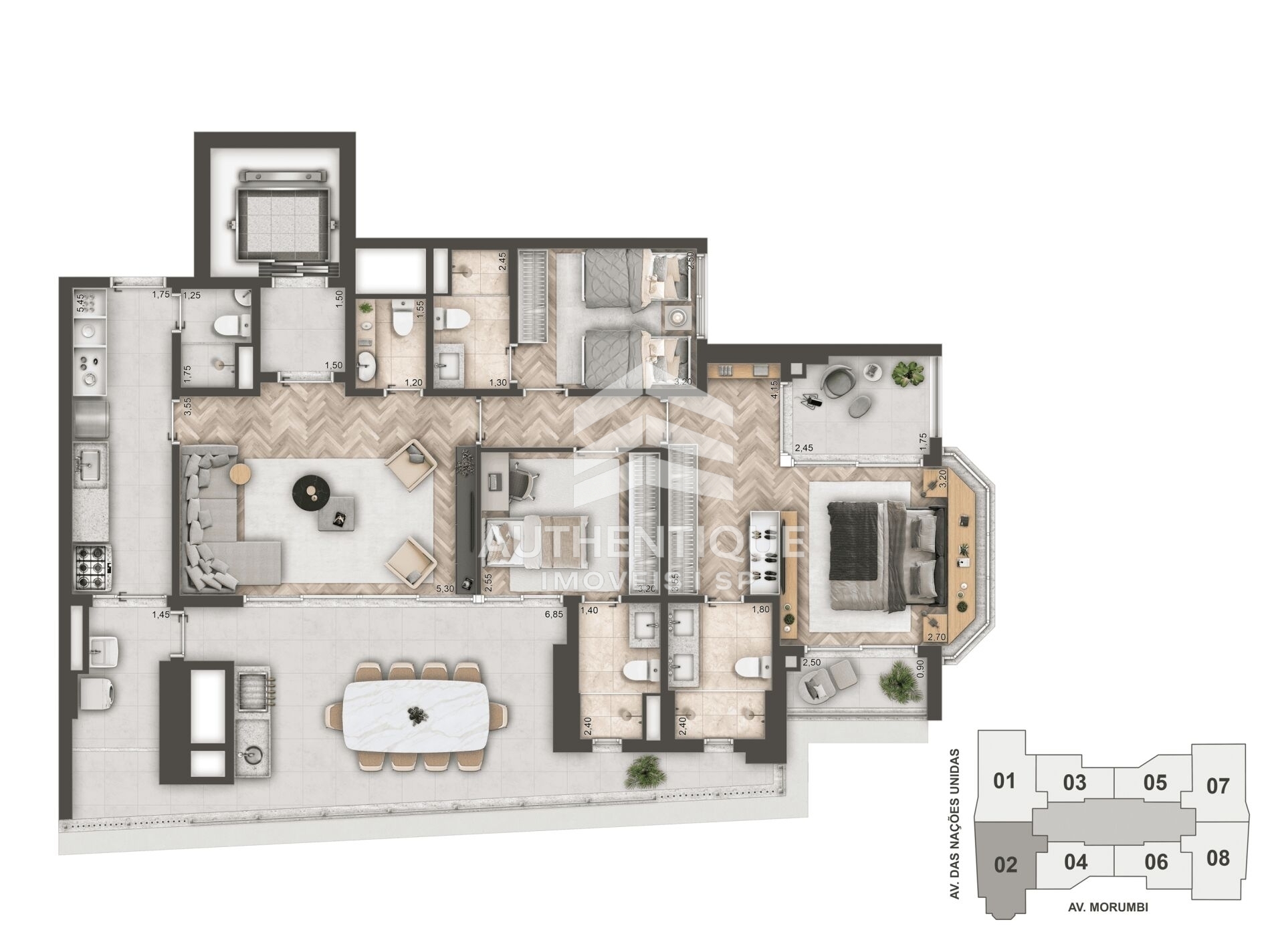 Apartamento, 1 quarto, 101 m² - Foto 34