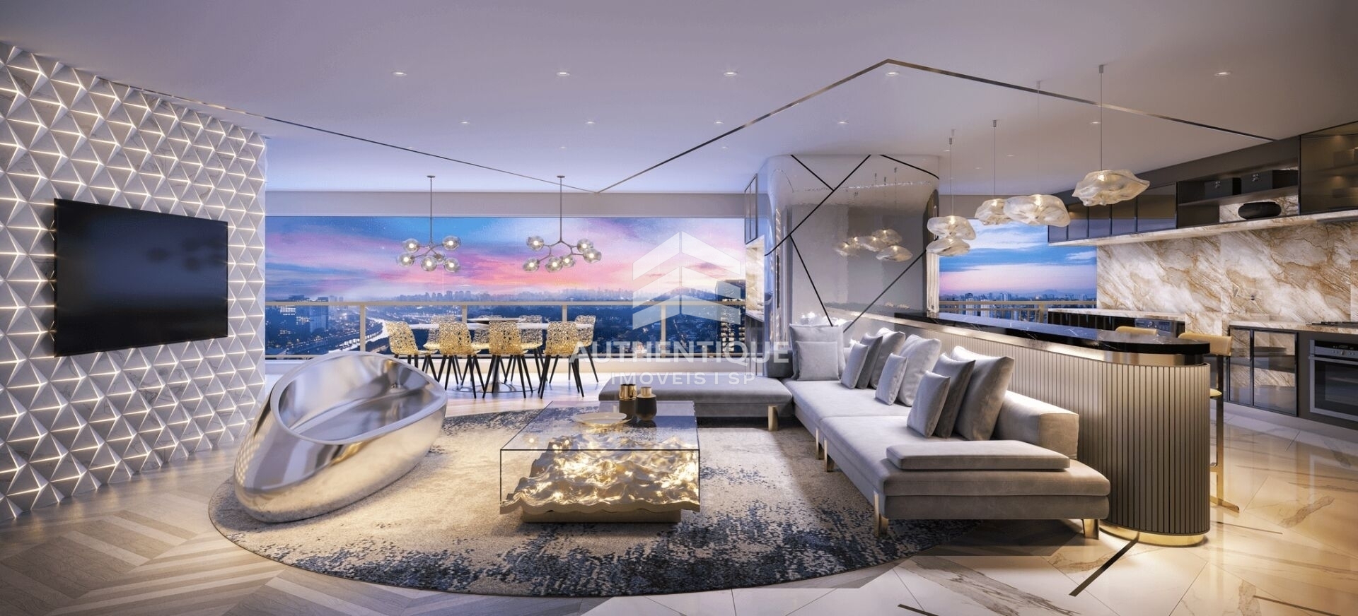 Apartamento, 1 quarto, 101 m² - Foto 1