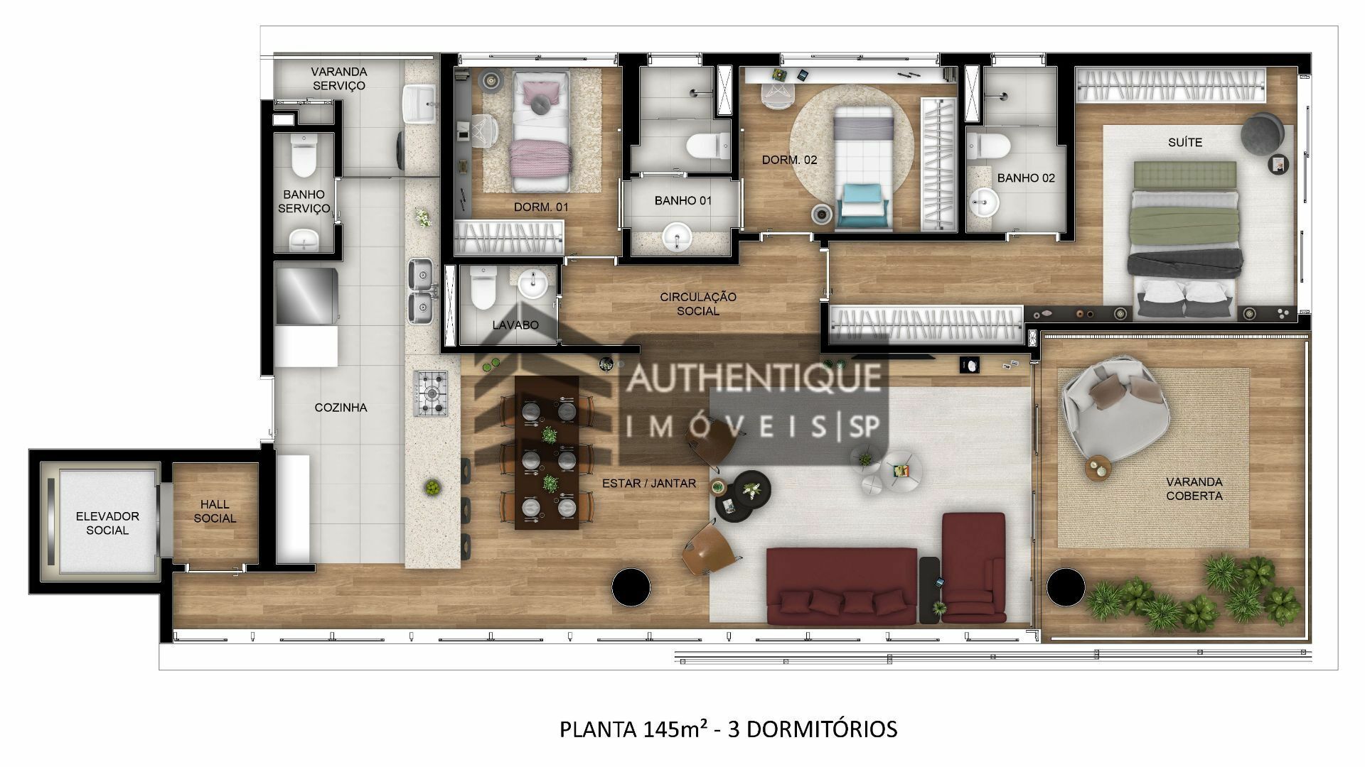 Apartamento à venda com 3 quartos, 143m² - Foto 31