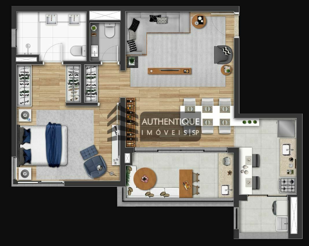 Apartamento à venda com 3 quartos, 198m² - Foto 36