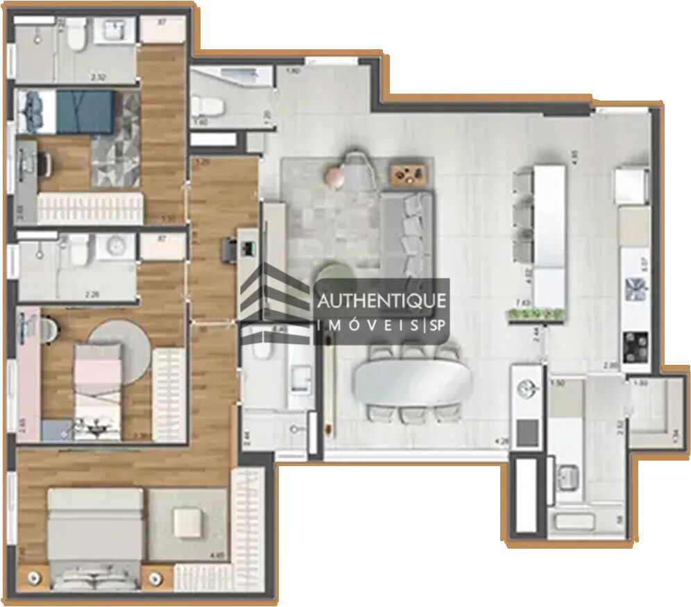 Apartamento, 3 quartos, 117 m² - Foto 25