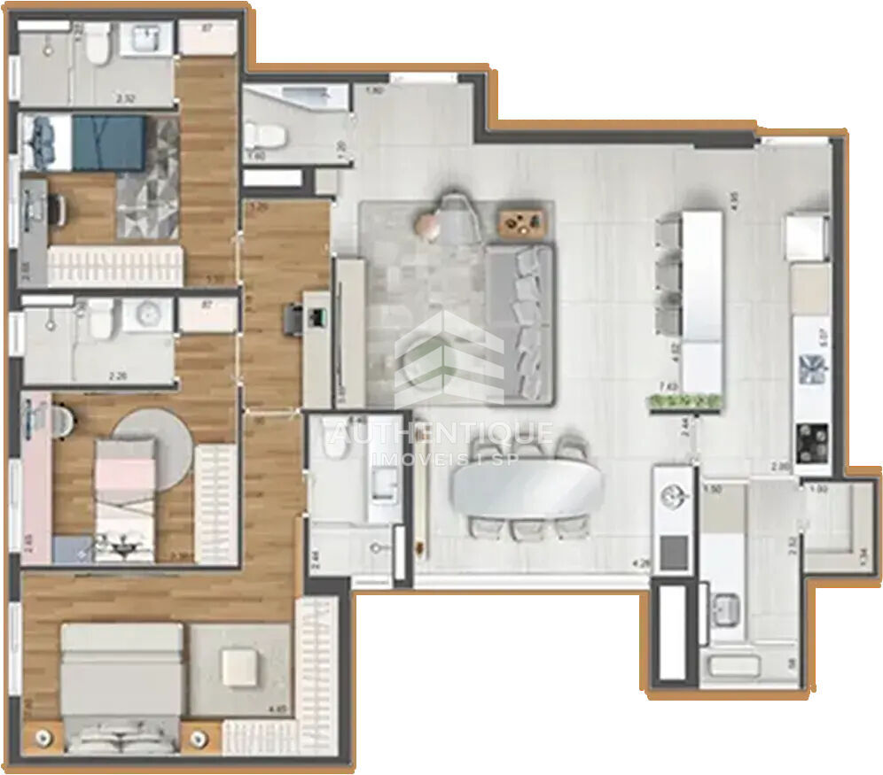 Apartamento, 3 quartos, 117 m² - Foto 25