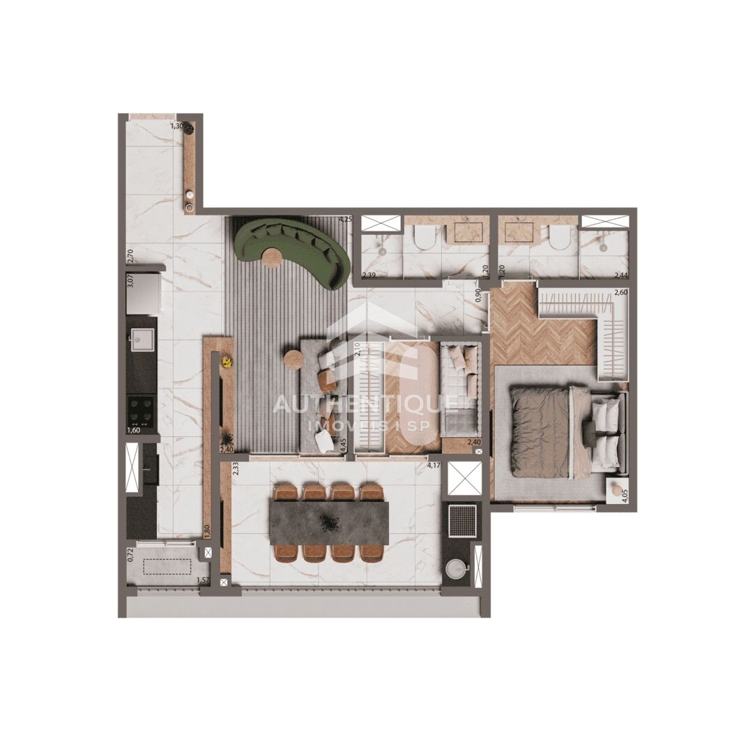 Apartamento, 2 quartos, 74 m² - Foto 20
