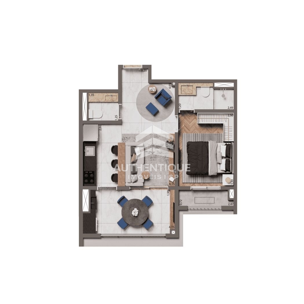 Apartamento, 2 quartos, 74 m² - Foto 15
