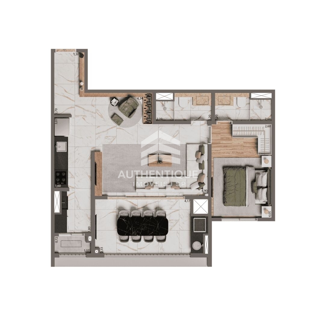 Apartamento, 2 quartos, 74 m² - Foto 19