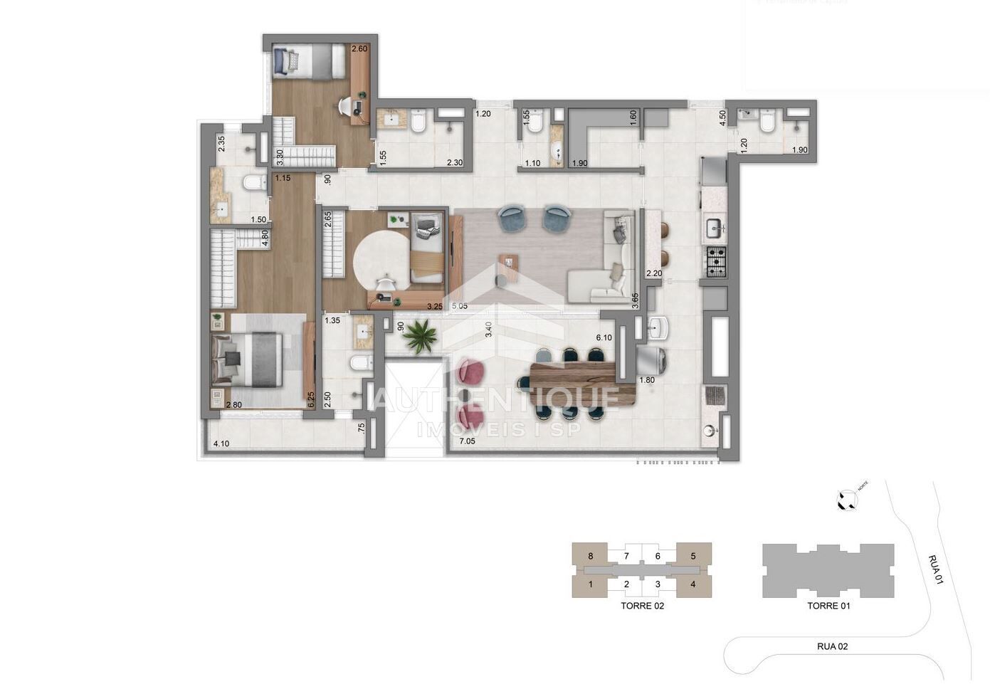 Apartamento, 3 quartos, 138 m² - Foto 24