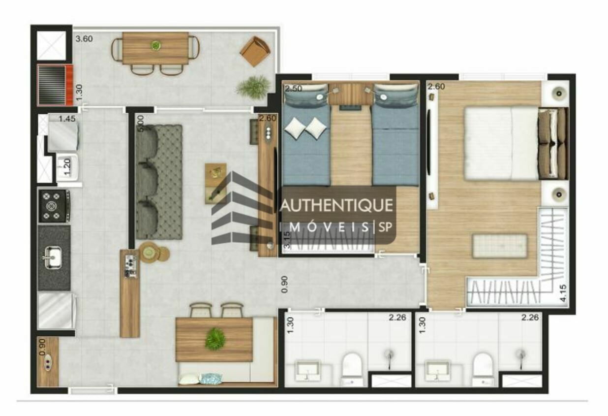 Apartamento à venda com 2 quartos, 73m² - Foto 16