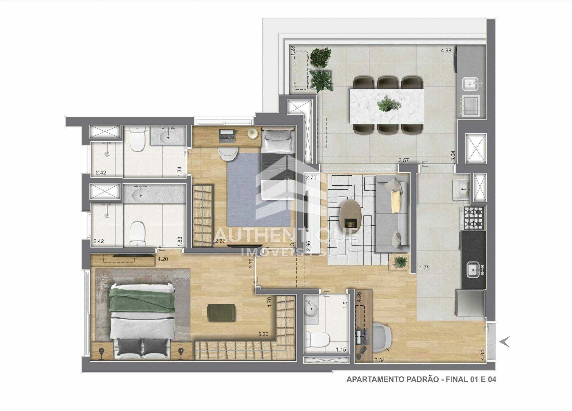 Apartamento, 2 quartos, 86 m² - Foto 31