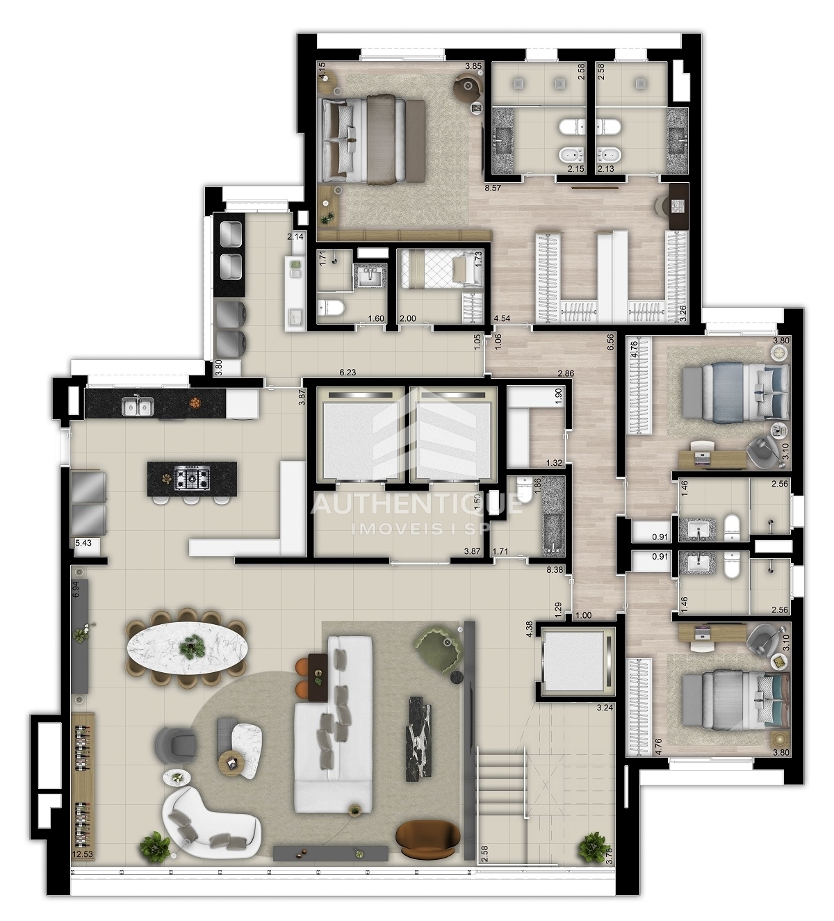 Cobertura, 4 quartos, 632 m² - Foto 30
