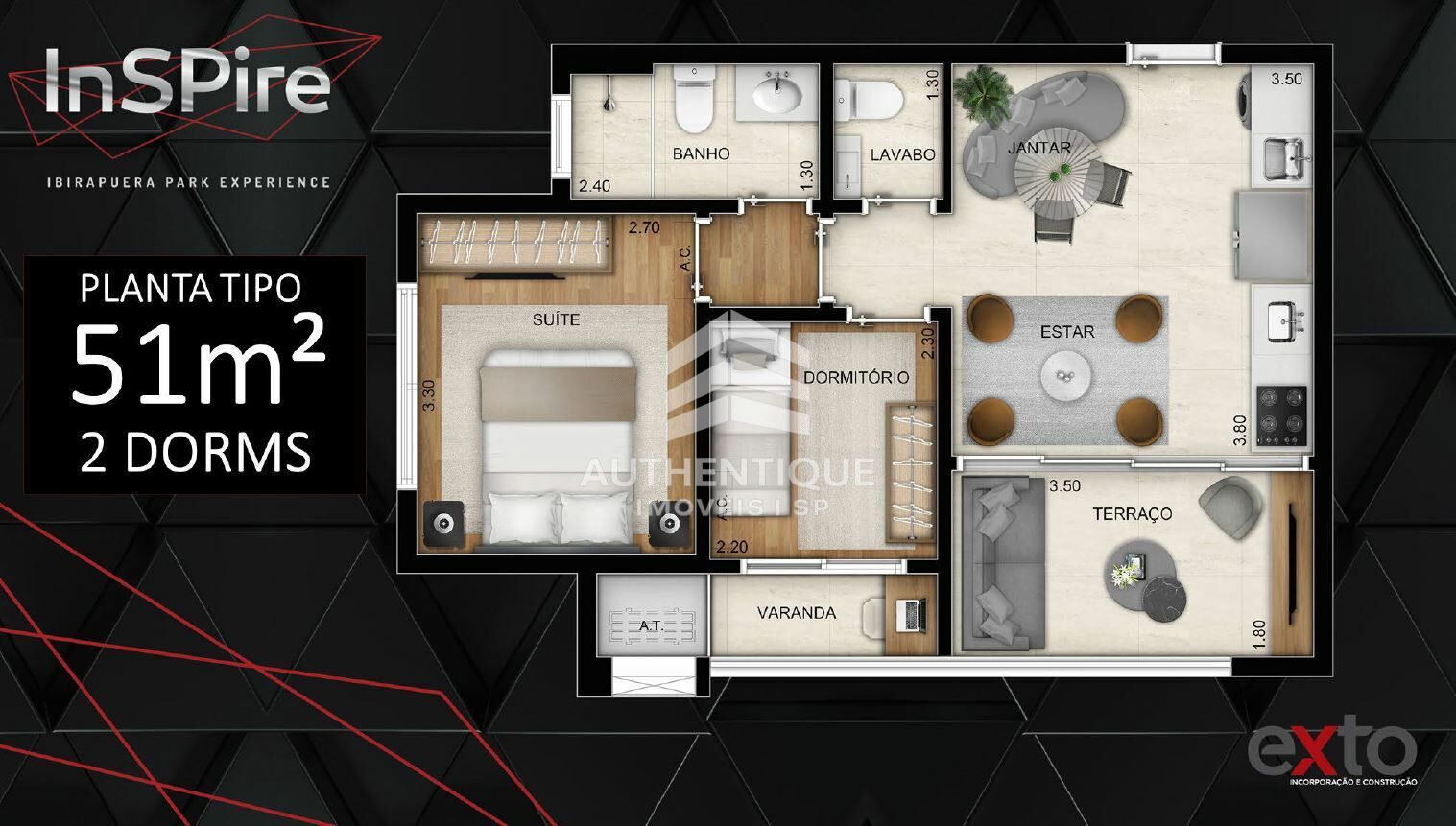 Apartamento, 2 quartos, 51 m² - Foto 35