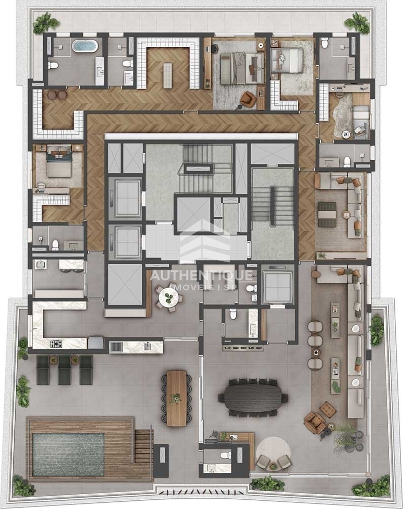 Apartamento, 4 quartos, 333 m² - Foto 26