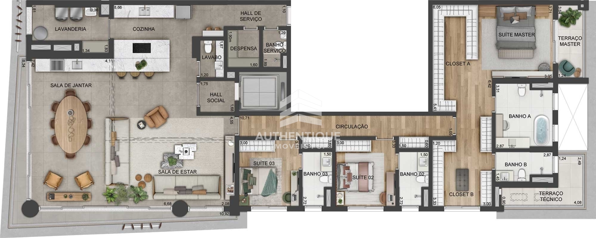 Apartamento, 4 quartos, 333 m² - Foto 25