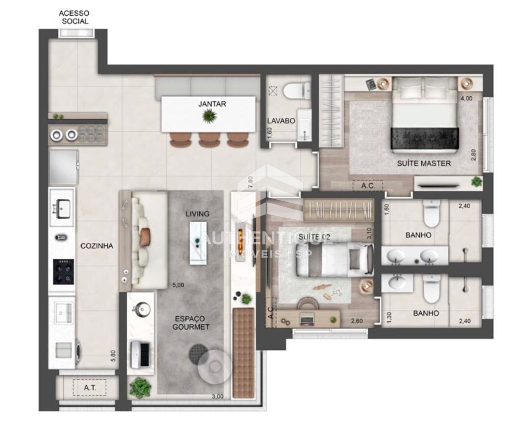 Cobertura, 3 quartos, 352 m² - Foto 11