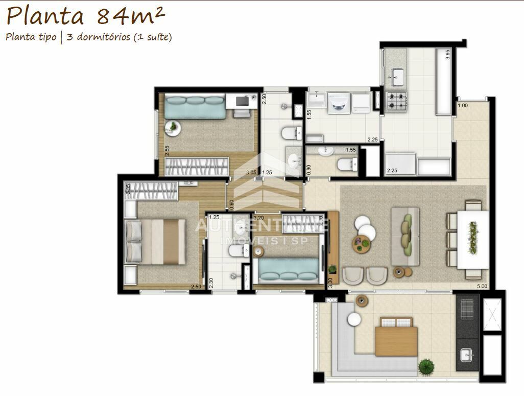 Apartamento, 3 quartos, 86 m² - Foto 29