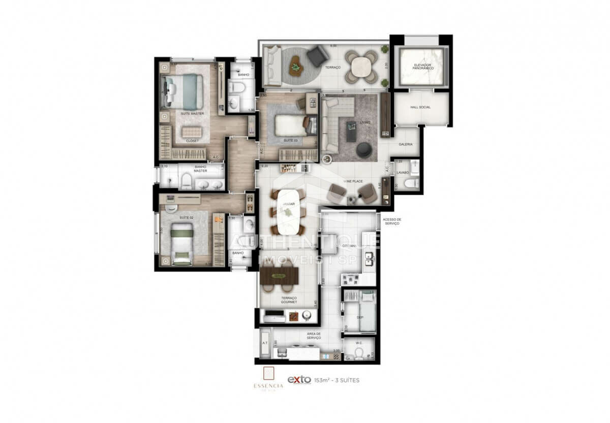 Apartamento, 4 quartos, 181 m² - Foto 21