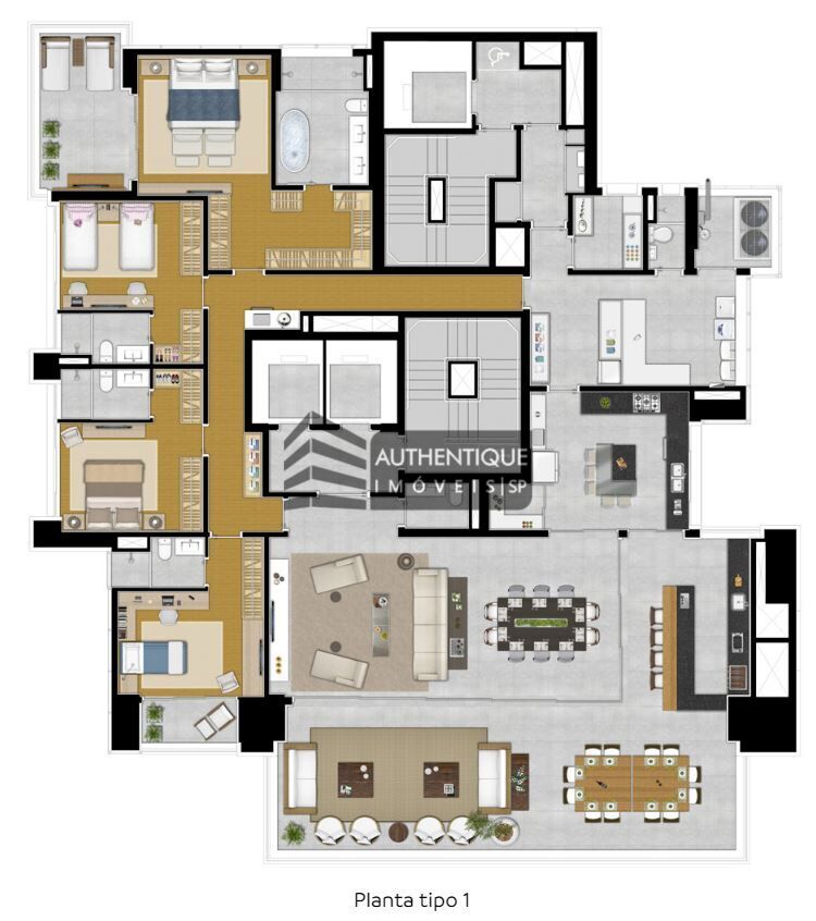 Apartamento à venda com 4 quartos, 374m² - Foto 32